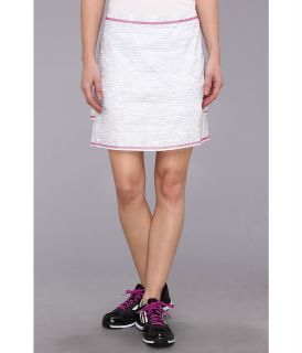 adidas Golf CLIMACOOL Textured Pleat Skort 14 Womens Skort (White)