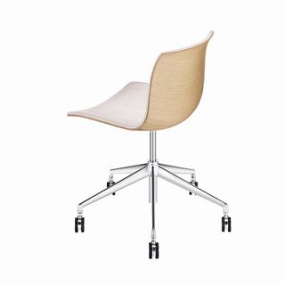 Arper Catifa 53 Wooden 5 Way Task Chair with Gas Lift on Castors XPR1389