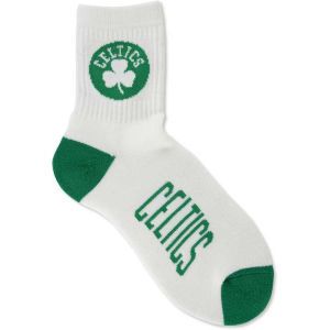 Boston Celtics For Bare Feet Ankle White 501 Med Sock