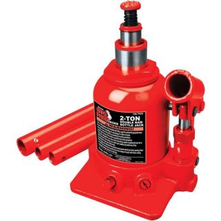 Torin Double Ram Bottle Jack   2 Ton Capacity, Model TF0202