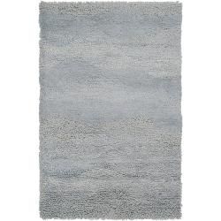 Candice Olson Hand woven Gray Topaque Wool Rug (8 X 11)
