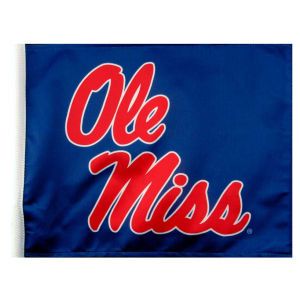 Mississippi Rebels Car Flag