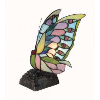 Tiffany style Butterfly Design 1 light Indoor Night Light