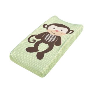 Summer Infant Plush Pals Changing Pad Cover   Monkey, Green