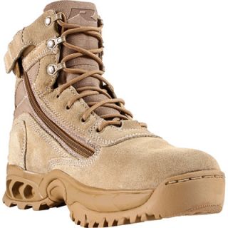 Ridge 7in. Desert Storm Zipper Boot   Sand, Size 13 Wide, Model# 3003Z