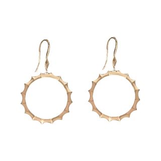 dom by dominique cohen Gold Tone Thorn Dangle Earrings, Womens