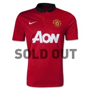 Nike Manchester United 13/14 Home Soccer Jersey