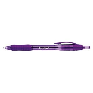 Paper Mate Profile Ballpoint Pen, Bold   Purple Ink (12 Per Pack)