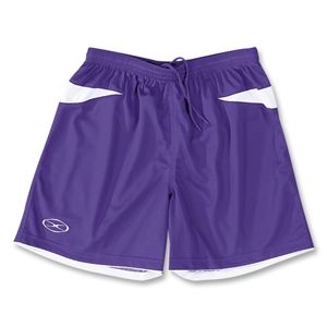 Xara Goodison Soccer Team Shorts (Pur/Wht)