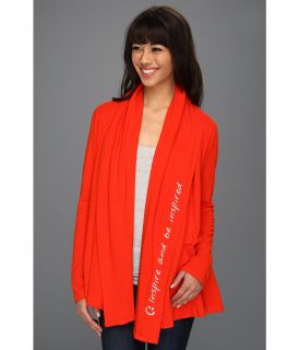 Delivering Happiness Ninja Cardigan Womens Sweater (Red)
