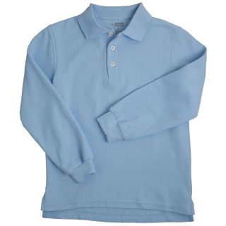 French Toast Long Sleeve Piqué Polo Shirt   Boys 2t 4t, Blue, Blue, Boys
