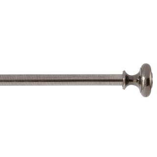 JCP Home Collection jcp home 1 Knob Curtain Rod, Pewter Finish