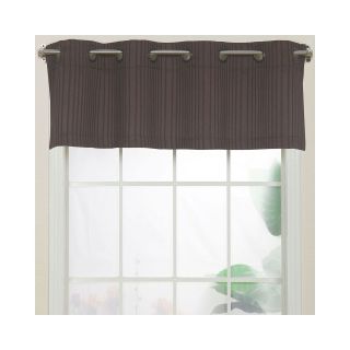 Armant Grommet Top Valance, Chocolate (Brown)