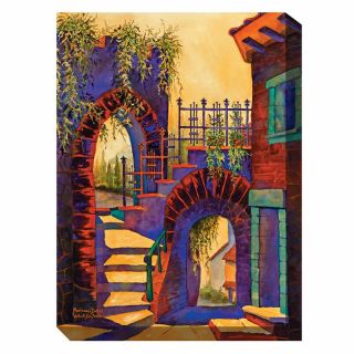 West of the Wind San Martino Outdoor Canvas Art Multicolor   OU 71101
