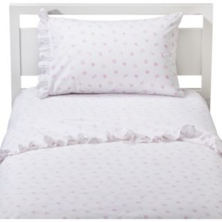 Circo Happily Ever After Sheet Set   White/Pink (Full)