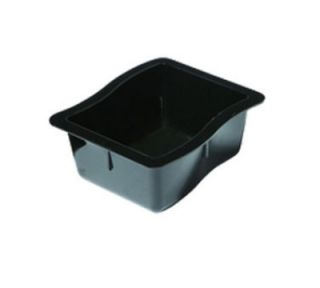 Carlisle 1/3 Size Modular Displayware Pan   2 1/2 D, Polycarbonate, Black