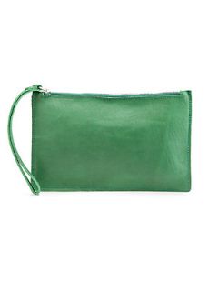 Shinola Travel Pouch   Bright Green