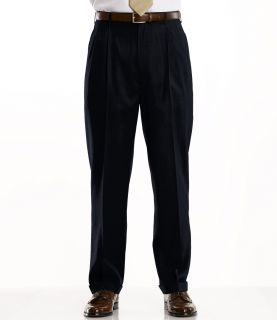 Traveler Washable Wool Solid Pleated Pants JoS. A. Bank