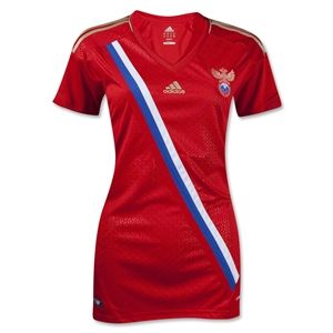 adidas Russia 12/13 Home Womens Soccer Jersey