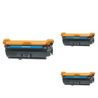 Basacc Cyan Cartridge Set Compatible With Hp Ce261a (pack Of 3) (CyanCompatibilityHP Color LaserJet CP4025/ Color LaserJet CP4520/ Color LaserJet CP4525/ Color LaserJet Enterprise CP4025/ Color LaserJet Enterprise CP4525All rights reserved. All trade name