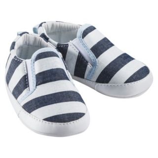 Just One YouMade by Carters Infant Boys Striped Slip on Shoe   Grey 4 (9 12M)