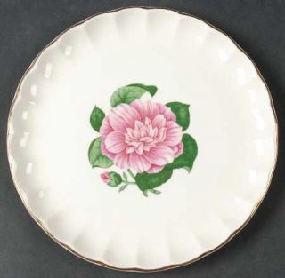 WS George Camellia Bread & Butter Plate, Fine China Dinnerware   Bolero Shape,Pi