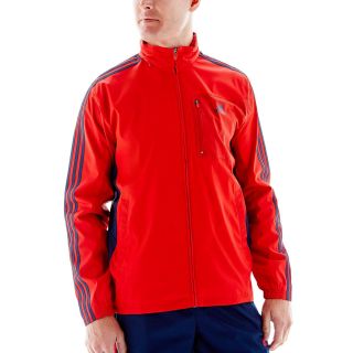 Adidas Lightweight Drive Jacket, Scarlet/navy, Mens