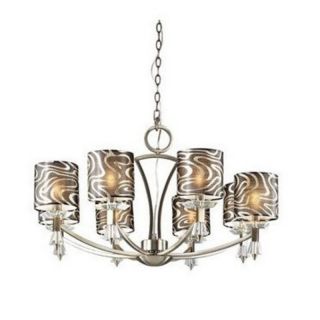 Trans Globe 70118 PC Chandelier   Polished Chrome   33W in. Multicolor   70118
