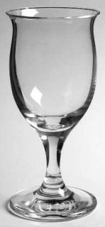 Holmegaard Ideelle Water Goblet   Clear, Flared Bowl, Plain