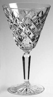 Waterford Tyrone (Cut) Water Goblet   Cut