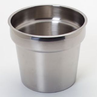 Carlisle 7 qt Inset   Stainless Steel