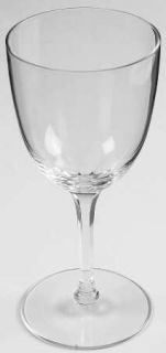 Seneca Hospitality Water Goblet   Stem #1282, Cut #43 Six Sided Cut Stem