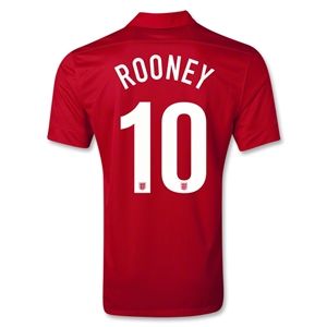 Nike England 13/14 ROONEY Away Soccer Jersey