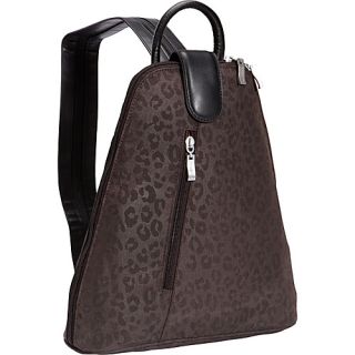 Urban Backpack Bagg Crinkle Nylon Cheetah ES   baggallini Fabric Hand