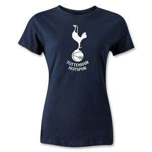 365 Inc Tottenham Logo Womens T Shirt (Navy)