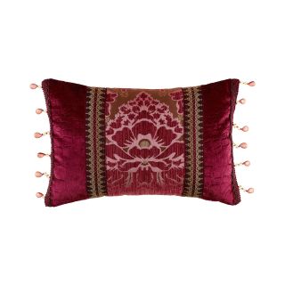 Croscill Classics Regina Oblong Decorative Pillow, Red