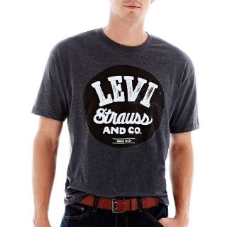 Levis Graphic Tee, Charcoal Heather, Mens
