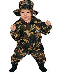Military Officer Baby Costume