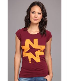 Nikita N Star Tee Womens T Shirt (Burgundy)