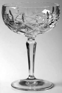 Gorham Lady Anne Champagne/Tall Sherbet   Clear, Cut, No Trim