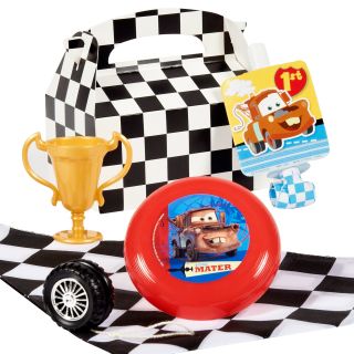 1st Birthday Cars Party Favor Box