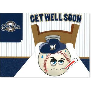 Milwaukee Brewers MLB Get Well Card