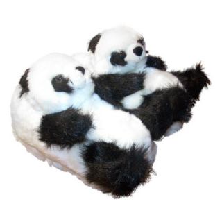 Comfy Feet Panda Animal Feet Slippers Multicolor   9038 3, Large