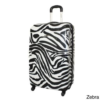 Rockland Zebra 28 inch Lightweight Hardside Spinner Upright Suitcase