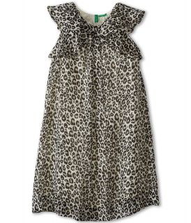 United Colors of Benetton Kids Leopard Spot Dress Girls Dress (Multi)