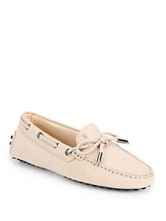 Tods Leather Lace Up Drivers