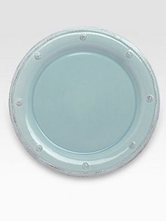 Juliska Berry & Thread Stoneware Dinner Plate/Blue   Ice Blue