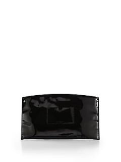 Reed Krakoff Atlantique Patent Leather Pouch   Gold Black