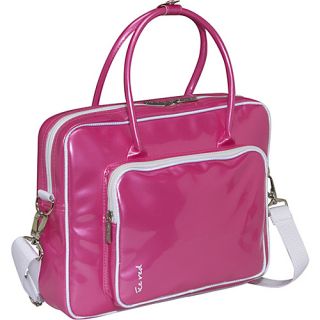 Shine 2 Compact Glossy Laptop Tote   Pink