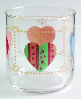 Tienshan Heartwarming 10 Oz Glassware Old Fashioned, Fine China Dinnerware   Fol